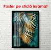 Poster - Aur și plante 2, 60 x 90 см, Poster înrămat, Glamour