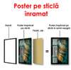 Poster - Aur și plante 2, 60 x 90 см, Poster înrămat, Glamour