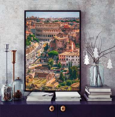 Poster - Peisaje italiene, 30 x 45 см, Panza pe cadru