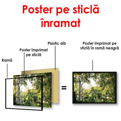 Poster - Green Park, 90 x 60 см, Framed poster, Nature