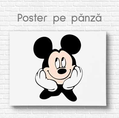 Poster - Mouse, 90 x 60 см, Poster inramat pe sticla