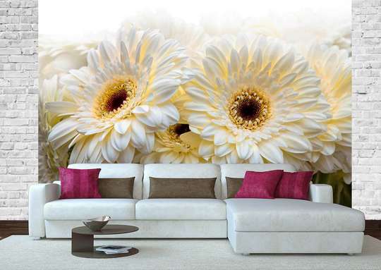 Wall Mural - Bouquet of white flowers