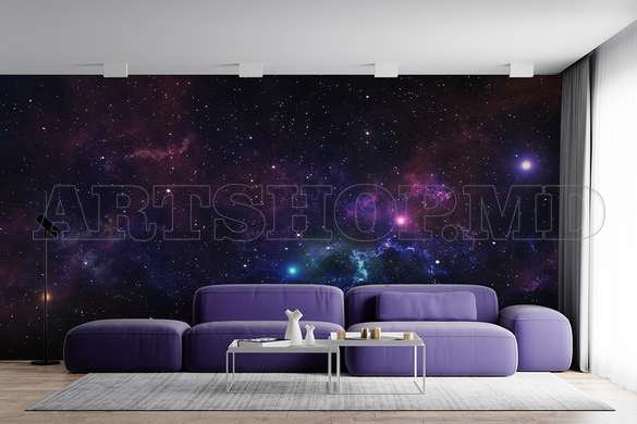 Wall mural - Stars and constellations in the cosmos