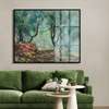 Poster - Claude Monet - Olive Trees in the Moreno Garden at Posterloun, 90 x 60 см, Framed poster on glass, Picturi