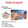 Poster - Orașul italian la răsărit, 150 x 50 см, Poster înrămat