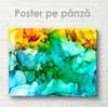 Poster - Transfusion of flowers, 90 x 60 см, Framed poster on glass, Abstract