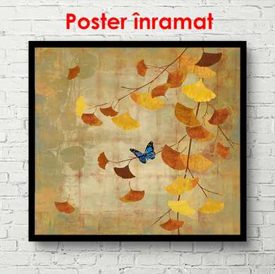 Poster - Autumn still life, 100 x 100 см, Framed poster, Provence