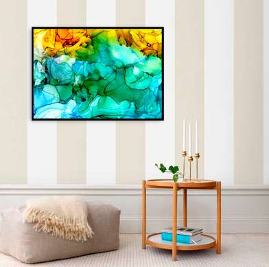 Poster - Transfusion of flowers, 45 x 30 см, Canvas on frame