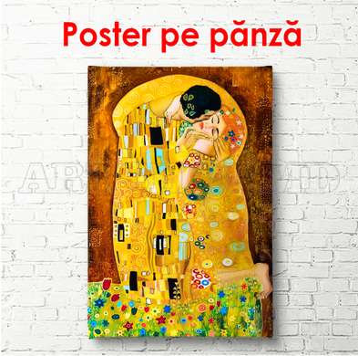 Poster - Sărutul, 60 x 90 см, Poster înrămat, Glamour