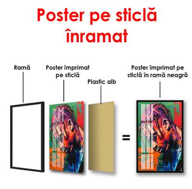 Постер - Певец Трэвис Скотт, 60 x 90 см, Постер в раме, Личности