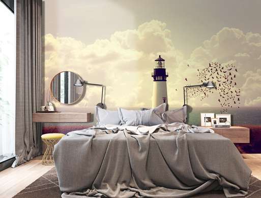 Wall Mural - Lighthouse on the outskirts