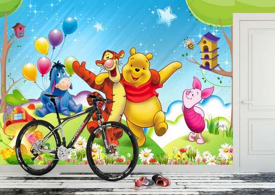 Wall Mural - Winnie the Pooh and his friends