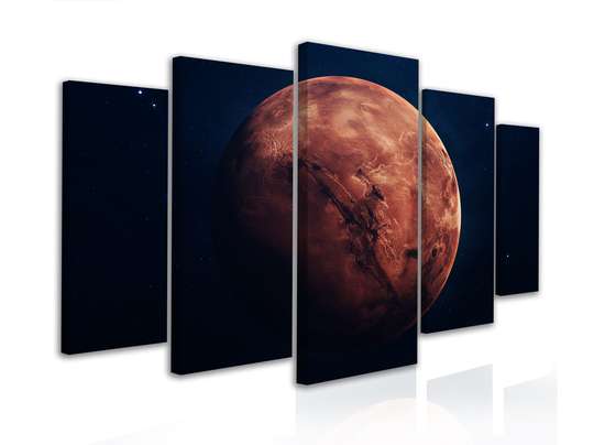 Tablou Multicanvas, Planeta Marte, 108 х 60