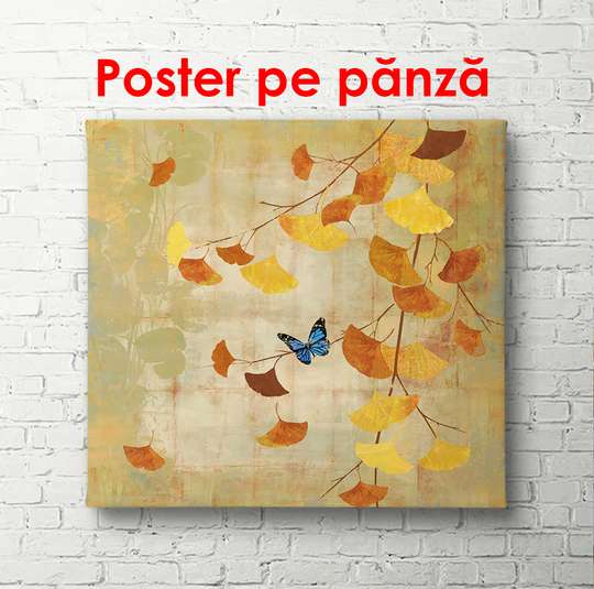 Постер - Осенний натюрморт, 100 x 100 см, Постер в раме