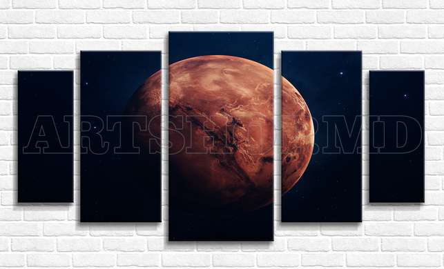 Modular picture, Planet Mars, 108 х 60