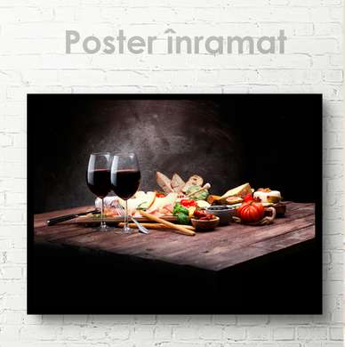 Poster - Plateau for two, 45 x 30 см, Canvas on frame