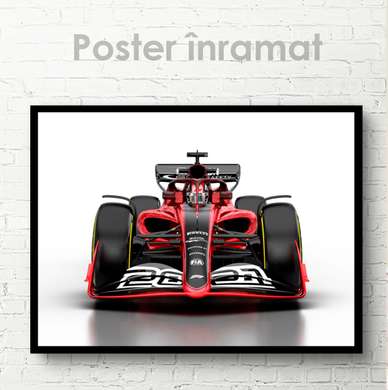 Poster - Formula 1, 90 x 60 см, Poster inramat pe sticla