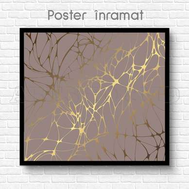 , 100 x 100 см, Framed poster on glass, Abstract