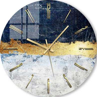 Glass clock - Minimalism, 40cm