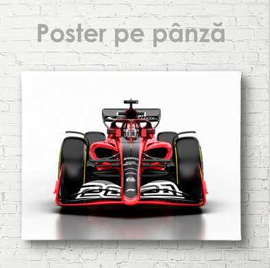 Poster - Formula 1, 90 x 60 см, Poster inramat pe sticla