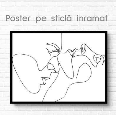 Poster - They, 45 x 30 см, Canvas on frame