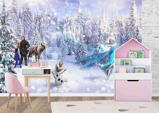 Wall Mural - Disney Frozen heart