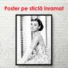 Poster - Audrey Hepburn, 60 x 90 см, Poster înrămat, Persoane Celebre