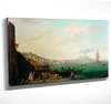 Poster - Workdays in the distant past, 90 x 45 см, Framed poster on glass, Art