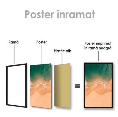 Poster - Mare și nisip, 30 x 45 см, Panza pe cadru