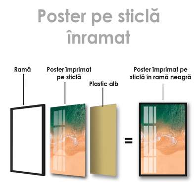 Poster - Mare și nisip, 30 x 45 см, Panza pe cadru