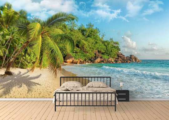 Wall Mural - Beach and palm trees