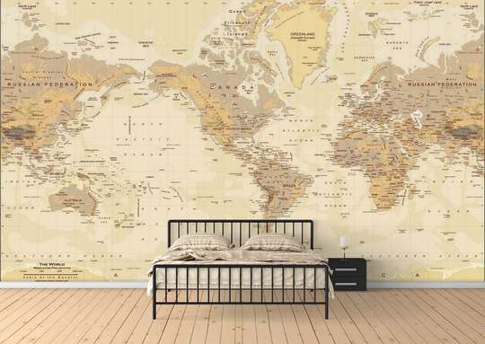 Wall Mural - Old map