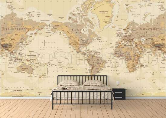 Wall Mural - Old map