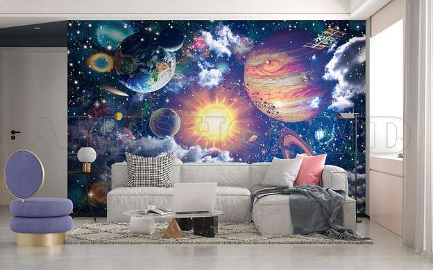 Wall mural - Solar system