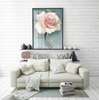 Poster - Glam rose, 30 x 60 см, Canvas on frame, Botanical