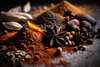 Poster - Autumn Spice Mix, 45 x 30 см, Canvas on frame, Food and Drinks