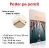 Poster - Wooden poles in the water, 60 x 90 см, Framed poster, Nature