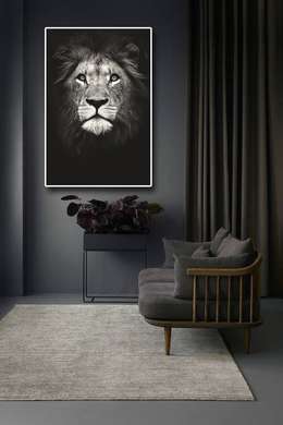 Poster, Leopard, 30 x 45 см, Canvas on frame