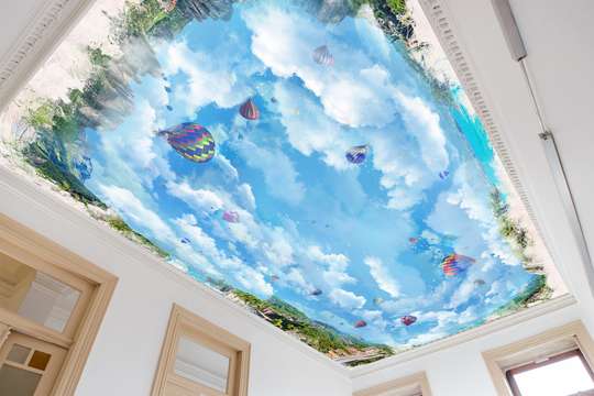 Wall Mural - Sky and balloons