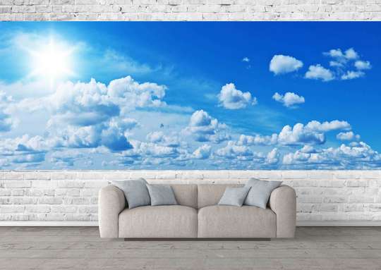 Wall Mural - In the rays of the sun