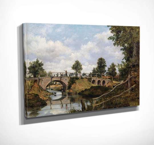 Poster - Countryside, 45 x 30 см, Canvas on frame