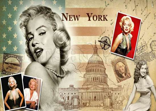 Wall Mural - Star of New York