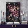 Poster - Dried flowers, 30 x 45 см, Canvas on frame