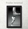 Poster - Beauty of dance, 30 x 45 см, Canvas on frame, Black & White