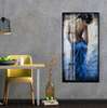 Poster - Lady, 50 x 150 см, Poster inramat pe sticla, Glamour