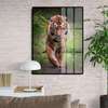 Poster, Graceful Tiger, 30 x 45 см, Canvas on frame