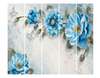 Paravan - Flori albastre delicate., 7