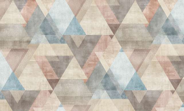 Wall Mural - Abstract triangles