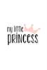 Постер - Маленькая принцесса, 30 x 45 см, Холст на подрамнике, Наборы