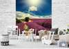 Wall Mural - Sunny sky and lavender